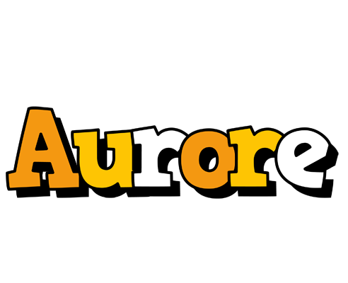 Aurore cartoon logo