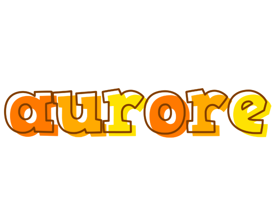 Aurore desert logo