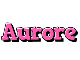 Aurore girlish logo