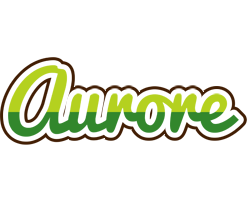 Aurore golfing logo