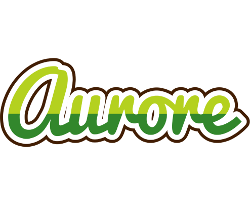 Aurore golfing logo