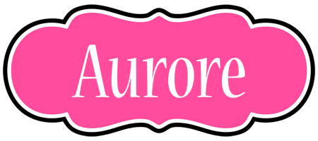 Aurore invitation logo