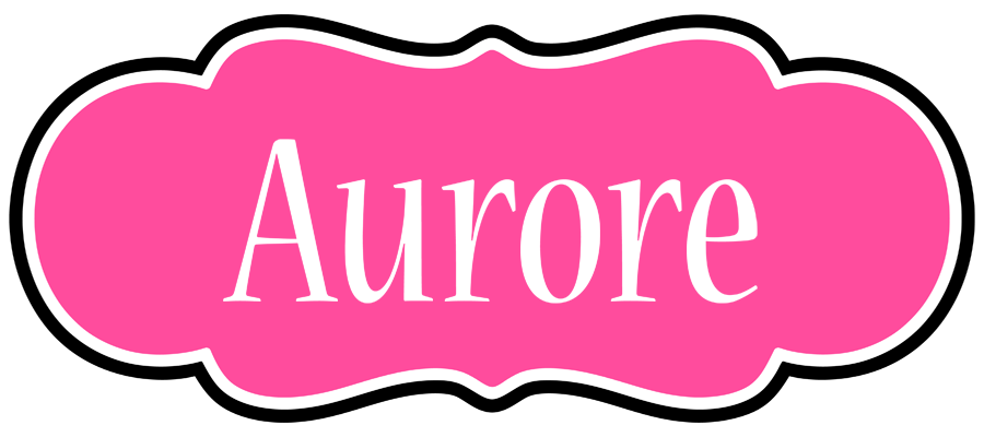 Aurore invitation logo