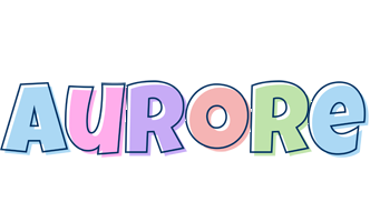 Aurore pastel logo