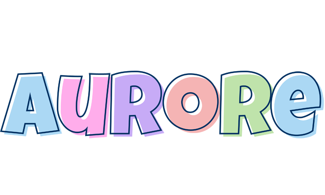 Aurore pastel logo
