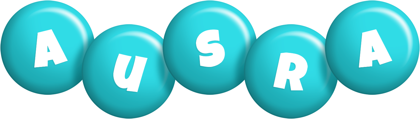 Ausra candy-azur logo