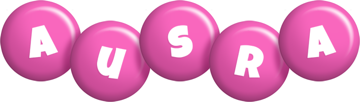 Ausra candy-pink logo