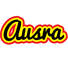 Ausra flaming logo