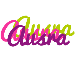 Ausra flowers logo