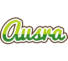 Ausra golfing logo