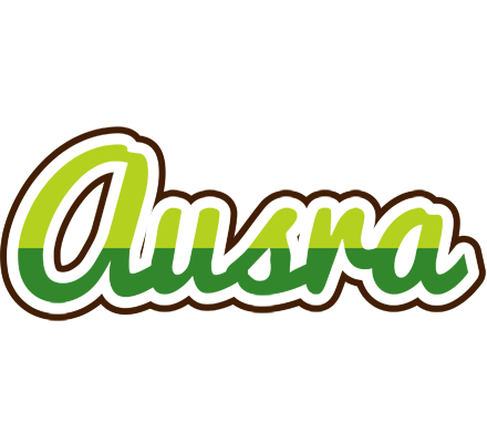 Ausra golfing logo