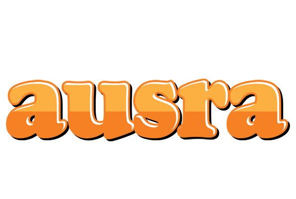 Ausra orange logo