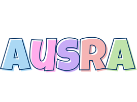 Ausra pastel logo