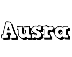 Ausra snowing logo