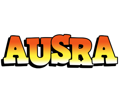 Ausra sunset logo