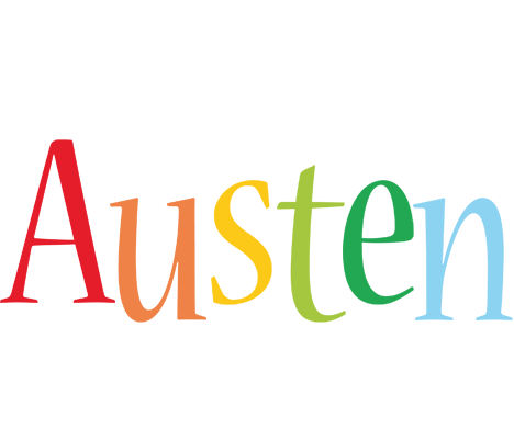 Austen birthday logo