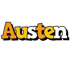 Austen cartoon logo