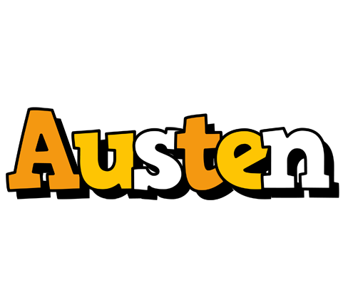 Austen cartoon logo