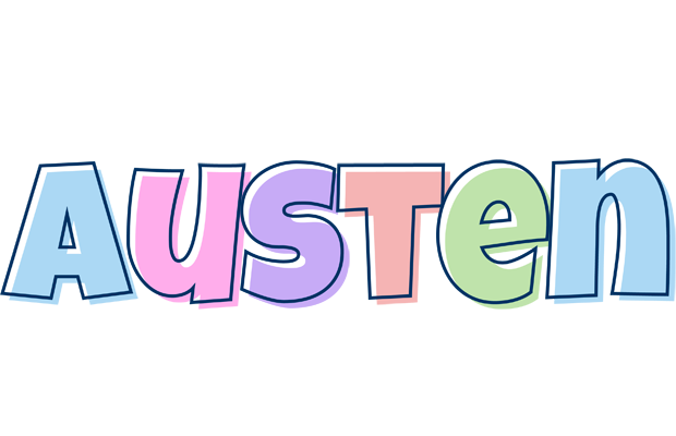 Austen pastel logo