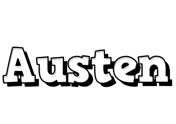 Austen snowing logo
