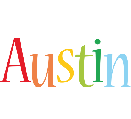 Austin birthday logo