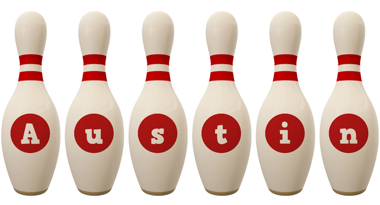 Austin bowling-pin logo