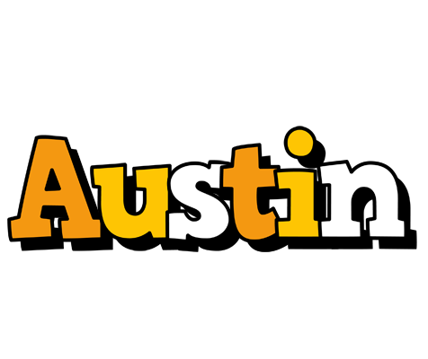 Austin cartoon logo
