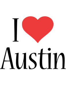 Austin i-love logo