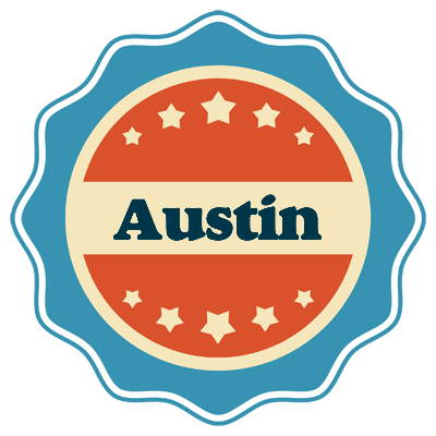 Austin labels logo