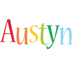 Austyn birthday logo