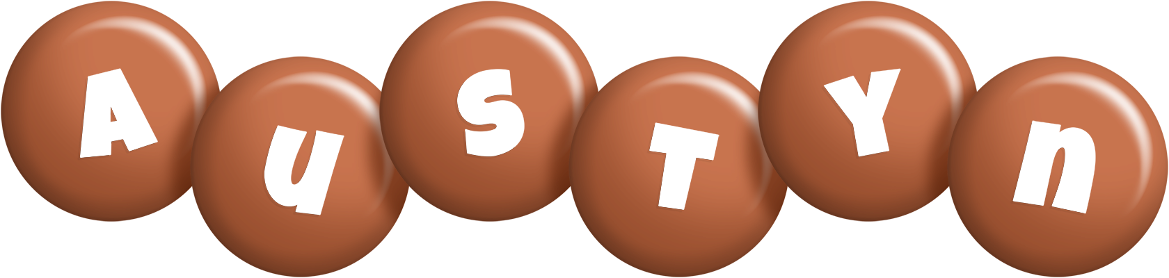 Austyn candy-brown logo