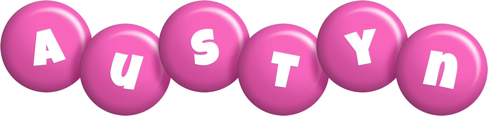 Austyn candy-pink logo