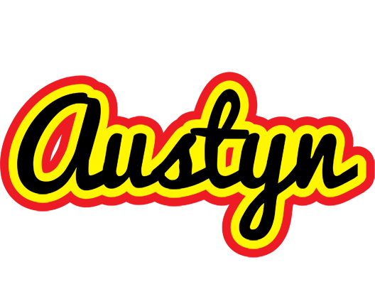 Austyn flaming logo