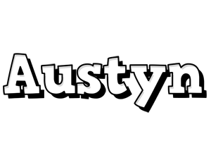 Austyn snowing logo