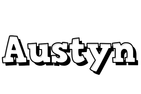 Austyn snowing logo