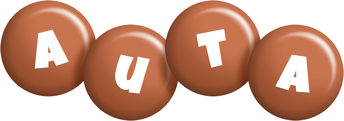 Auta candy-brown logo