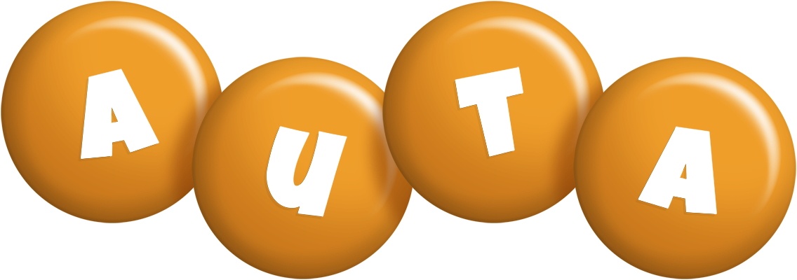 Auta candy-orange logo