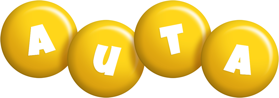 Auta candy-yellow logo