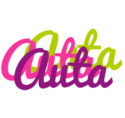 Auta flowers logo