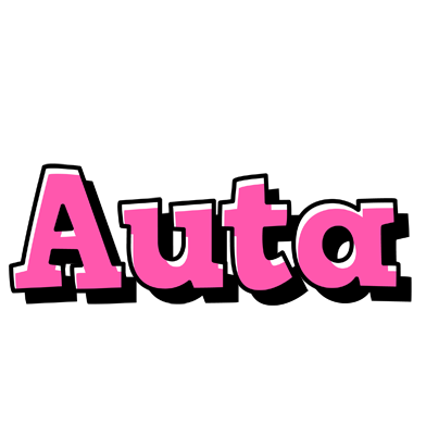 Auta girlish logo