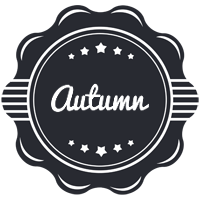 Autumn badge logo