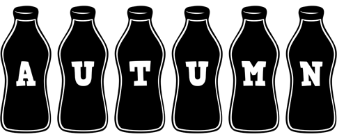 Autumn bottle logo