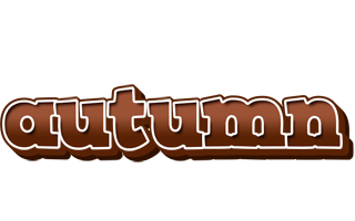 Autumn brownie logo