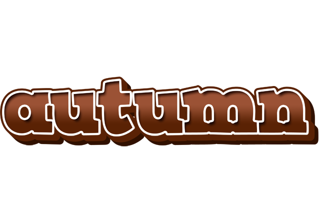 Autumn brownie logo