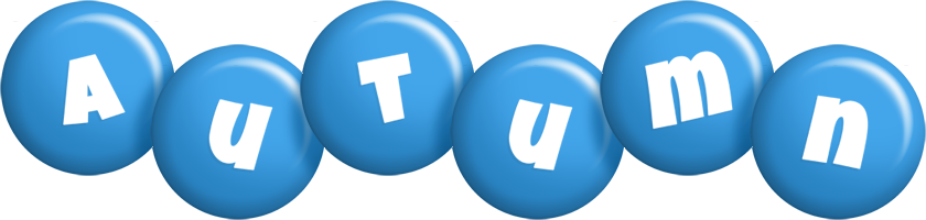 Autumn candy-blue logo