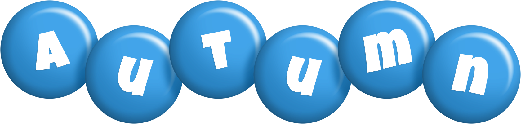 Autumn candy-blue logo