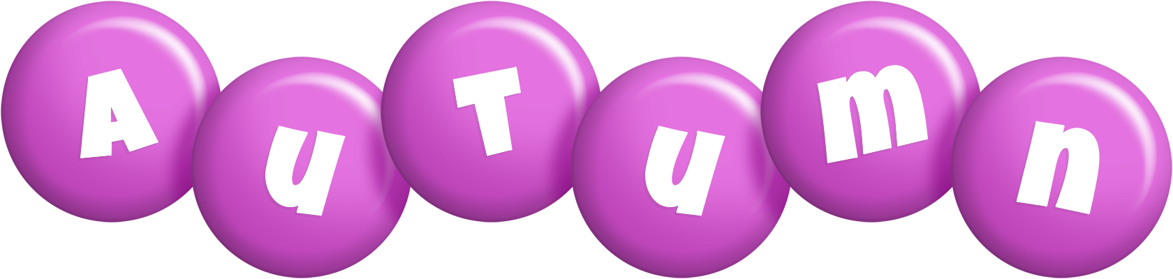 Autumn candy-purple logo