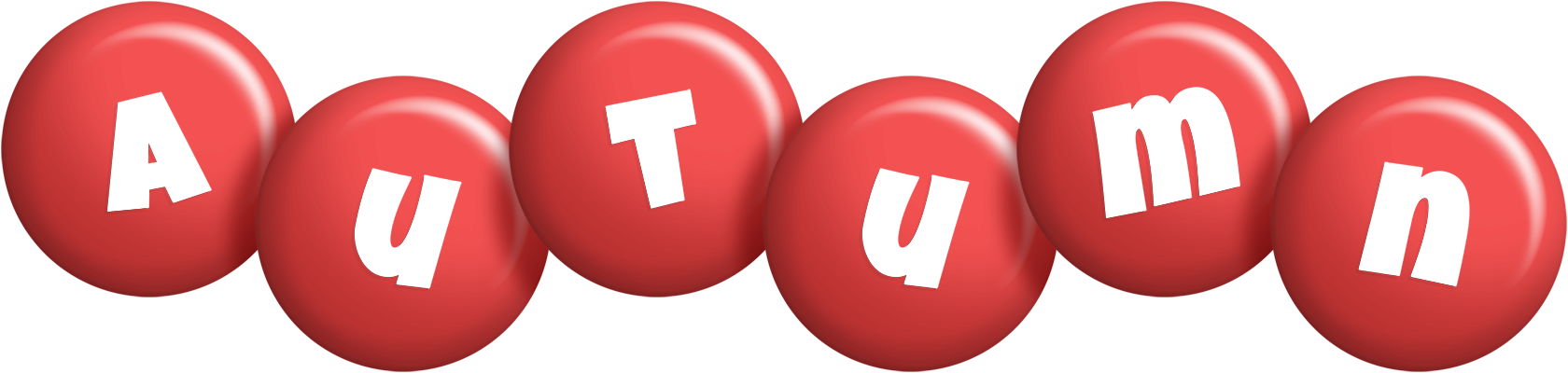 Autumn candy-red logo