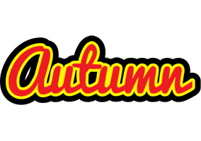 Autumn fireman logo