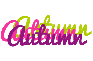 Autumn flowers logo